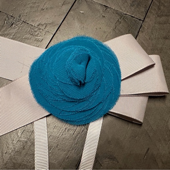 J Crew Camilia Sash Tie Grosgrain Belt One size - Picture 2 of 4